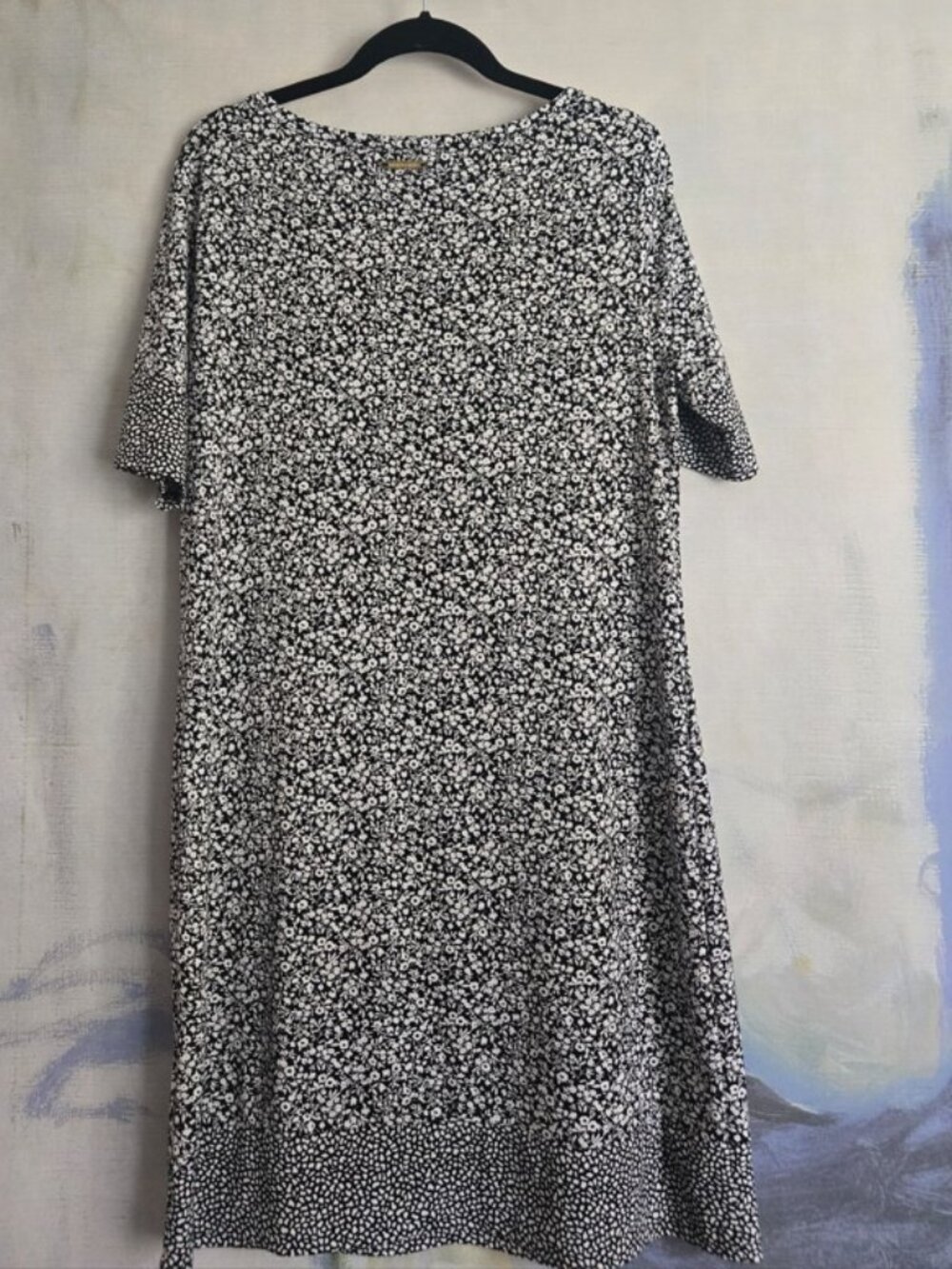 Michael Kors Women's Black and White Casual-dresses. Size M